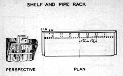 shelf for dad's pipes