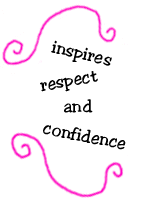 inspires respect and confidence