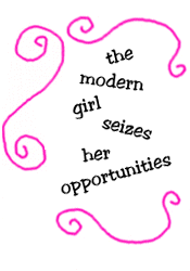 the modern girl seizes her opportunities