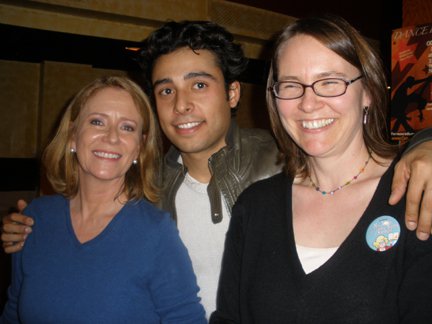 Eve Plumb, Manuel Herrera, and Miss Abigail Grotke