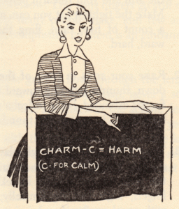 Charm - c = harm
